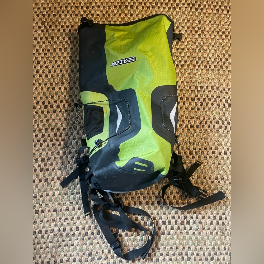 Ortlieb waterproof biking/ kayaking backpack